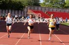 Womens under-20s 100 metres, North Eastern Champs, Gateshead Stadium. Photo: David T. Hewitson/Sports for All Pics